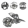 Unique Bargains Women's Metal Hair Claws 4.45"x2.32"x1.18" 1Pc - 3 of 4