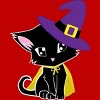 Men's Design By Humans Halloween Cat By AdrianaOliveira Tank Top - 2 of 3