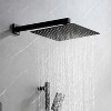 PAGED Shower Head Luxury Shower System with Hand Shower, Slide Bar, Bodysprays, Shower Arm, Hose and Lever Handles for Bathroom - 3 of 4