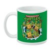 Teenage Mutant Ninja Turtles Group Retro Ceramic Coffee Mug, Novelty Gift Mugs for Coffee, Tea and Hot Drinks, 11oz, White - 3 of 4