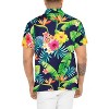 HAPPY BAY Mens Hawaiian Shirts Short Sleeve Button Down Shirt Men's Hawaii Shirts Boho Holiday Casual Summer Beach Shirts for Men Funny - 4 of 4
