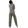 Fruit of the Loom Women's and Plus Short Sleeve Breathable Pajama Set - 3 of 4