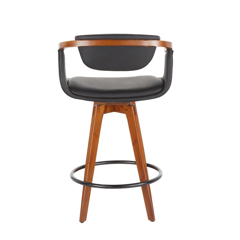 Oracle Mid-Century Modern Counter Height Barstool - LumiSource, 5 of 12