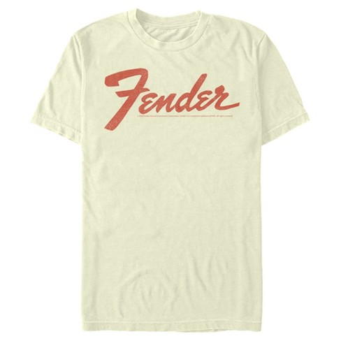 Fender Men's T-shirt Vintage Retro Look Musicians Guitar Rock