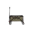 VisioGear Outdoor Serving Carts, Portable Folding Beach Wagons with Wheels, Collaspible Cart with Handle, Green, 30.31"*18.9"*24.02" - 4 of 4