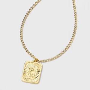 Bijoux Sport by Luv Aj MLB Gold Logo Dog Tag Pendant Necklace - 1 of 4
