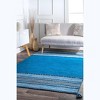 Nuloom Deetta Banded Tassel Indoor Area Rug - 2 of 4