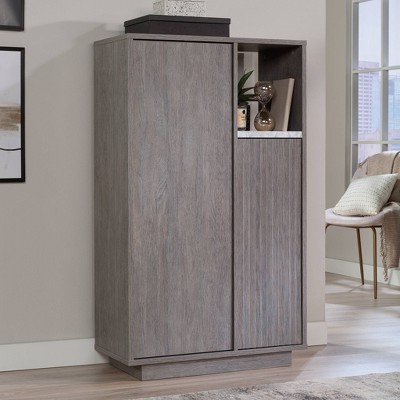 Ashen Oak 51" Storage Cabinet with Adjustable Shelving