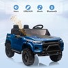 Coucheta 24V 2-Seater Kids Electric Ride On Truck, Car with Remote Control, LED Lights, Bluetooth/Music, Battery Display for Boys, Girls - 4 of 4