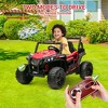 Ride On Car for Kids, 12V Off-Road UTV with Remote Control, Battery Powered Electric Vehicle with Dual 120W Motors - 2 of 4