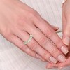 Pompeii3 1 1/2Ct Emerald Cut Diamond 6-stone Ring 14k Gold or Platinum Lab Created - 4 of 4