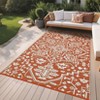 Outdoor Reversible Patio Rug, Large Plastic Straw Camping Mat for RV, Picnic, Beach, Deck & Pool - 2 of 4