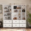 Famapy 78.7"W Modular Organizer Combo Glass Doors Display Kitchen Cabinet - 2 of 4