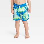 Toddler Boys' Swirl Swim Shorts - Cat & Jack™ Blue