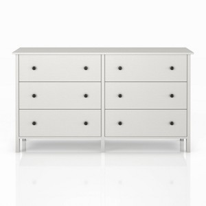 24/7 Shop At Home Cooyal 6 Drawer Dresser - 1 of 4