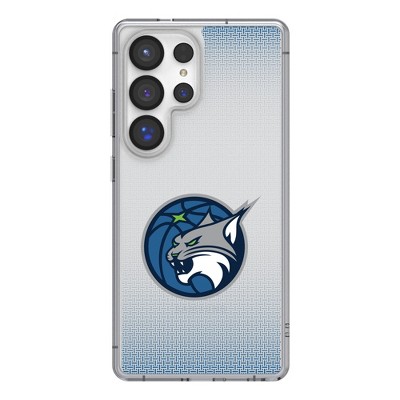 Keyscaper Minnesota Lynx Linen Clear Cell Phone Case for Galaxy S22 Plus