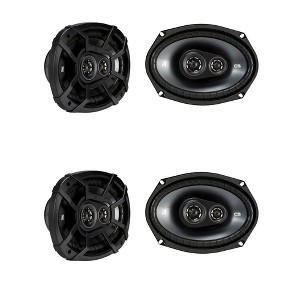 Kicker for Dodge Ram 1994-2011 Truck Speaker Bundle 43CSC6934 6x9, 43CSC54 5.25 Inch Speakers - 1 of 3
