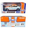 BMW M3 Coupe with "Gulf Oil" Livery Light Blue with Orange Stripe 1/24 Diecast Model Car by Motormax - 3 of 3
