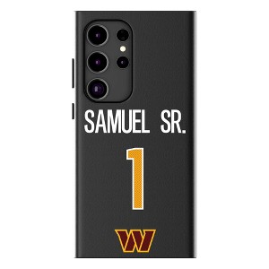 NFL Washington Commanders Players Game Tactic MagSafe Compatible Cell Phone Case for Samsung Galaxy - 1 of 4