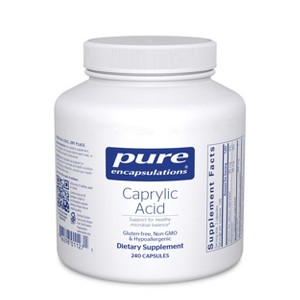 Pure Encapsulations Caprylic Acid - for Gut and Digestive Health, GI Balance, Gastrointestinal Support, and Intestinal Health* - 1 of 4