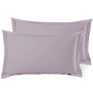 Nestl Soft Pillow Shams Set of 2, Double Brushed Microfiber Pillow Covers, Premium Pillow Shams With 1.5” Flange - 1 of 4