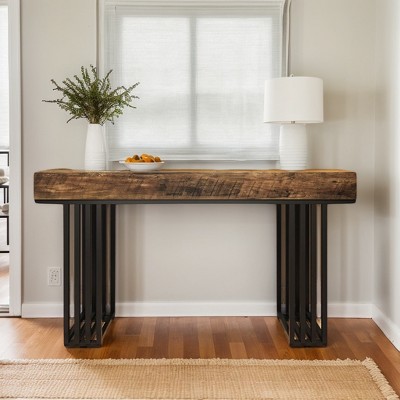 Hommoo 55-Inch Console Table for Entryway