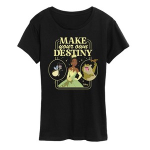 Women's - Disney Princess - Tiana Make Your Own Destiny Short Sleeve Graphic T-Shirt - 1 of 4