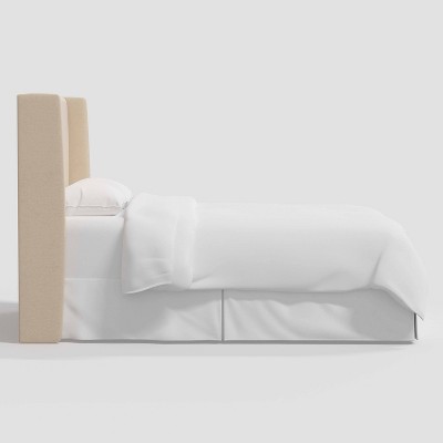 Full Antwerp Wingback Headboard In Velvet Pearl Threshold™ Target