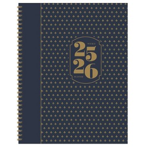 TF Publishing July 2025 - June 2026 Fleur de Lis Large Weekly Monthly Planner - 1 of 4
