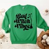 Simply Sage Market Women's Graphic Sweatshirt Bad Witch Vibes Puff Print - 3 of 4