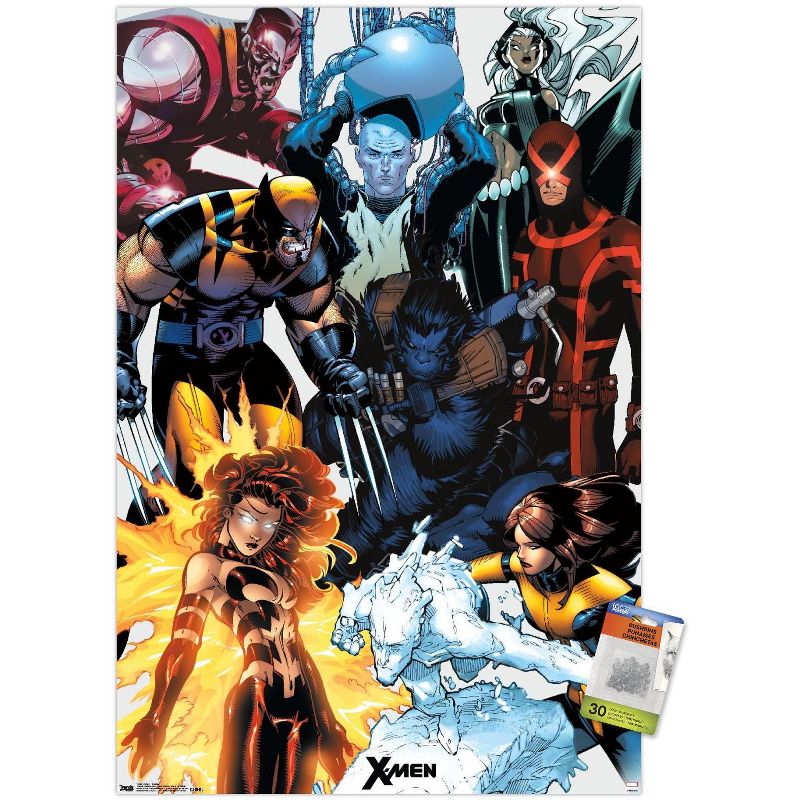 Trends International Marvel Comics - The X-Men - Collage Unframed Wall Poster Prints, 1 of 7