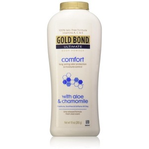 Gold Bond - Ultimate Body Powder, Comfort with Aloe & Chamomile, 10 Oz - 1 of 4