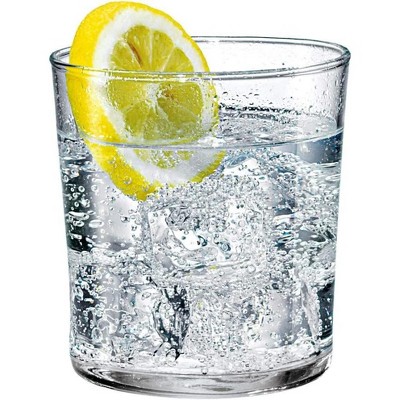 Bodega Clear Tempered Glass 12-Piece 12 oz Drinking Tumblers