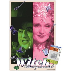 Trends International The Wizard Of Oz - I Am A Witch Unframed Wall Poster Prints - 1 of 4