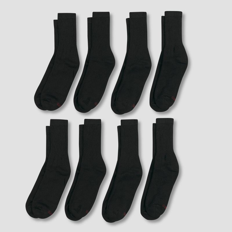 Men's Hanes Red Label 8pk Crew Socks with FreshIQ - 6-12, 3 of 7