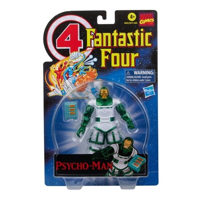 Hasbro Marvel Legends Series Retro 6in Fantastic Four Psycho-Man Figure
