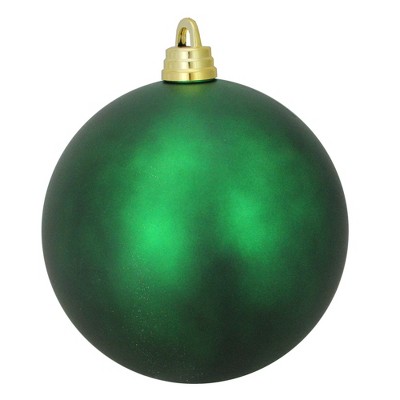 Northlight 12" Shatterproof Matte Christmas Ball Ornament - Green