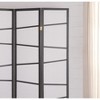 NicBex Room Divider Folding Privacy Screen with Geometric Lattice Design Partition for Home & Office - 3 of 4