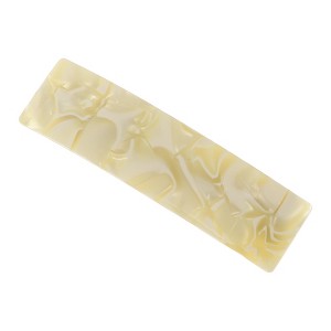Unique Bargains Women's Classic Square 3.46"x0.94"x0.71" Beige 1 Pc - 1 of 3