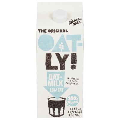 Oatly Oatmilk Low Fat Chilled Non-Dairy Milk - 64 fl oz