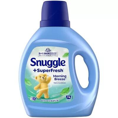 Snuggle + Super Fresh Morning Breeze Liquid Fabric Softener - 66 fl oz