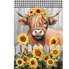 Briarwood Lane Summer Garden Flag 12x18 For Outdoor Highland Cow For Summer Garden Flag Flags For Outside - 3 of 4