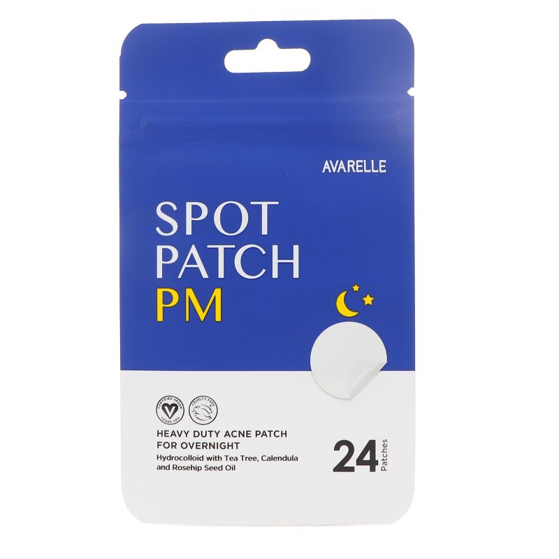 Avarelle Acne Spot Patch PM 24 Round Patches, 1 of 8