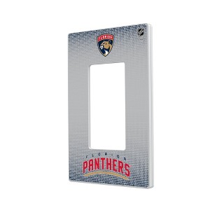NHL Eastern Conference Teams Linen Hidden-Screw Light Switch Plate for Single Rocker - 1 of 4