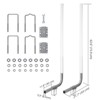 Universal Boat Trailer Guide Poles (2PCS) - 40"-60" Adjustable, Rustproof Galvanized Steel + PVC Pipes, Heavy-Duty - 4 of 4