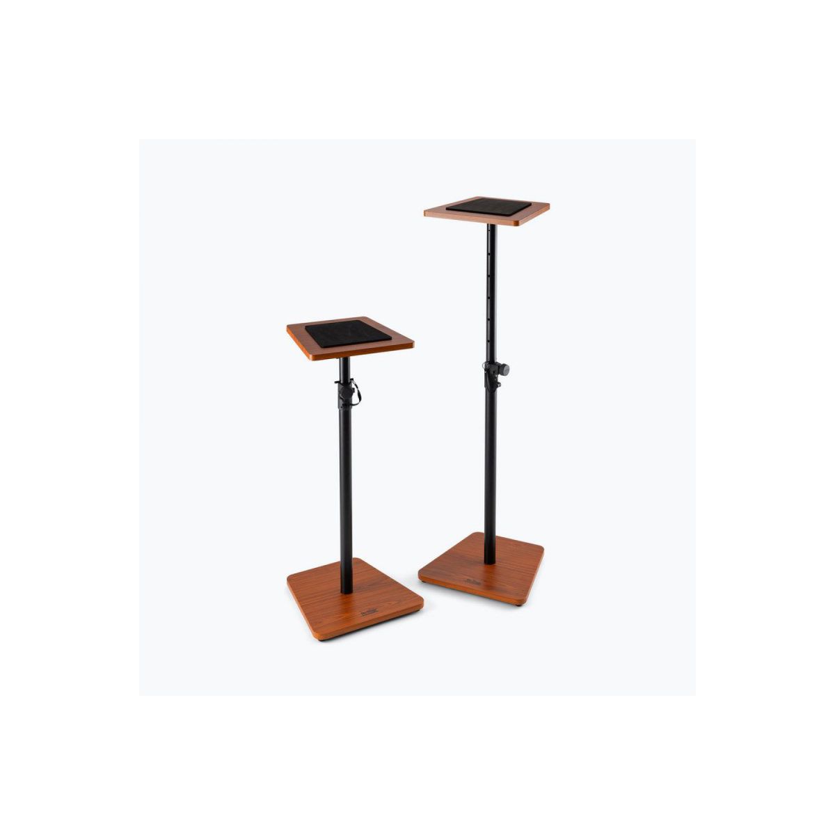 On-Stage SMS7500RB Wood Studio Monitor Stands (Rosewood, Pair) - thumbnail 6