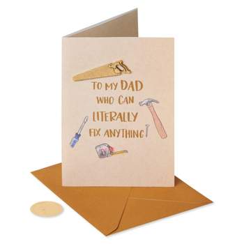 Birthday Card Father Fix Anything - PAPYRUS