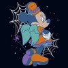 Girls Minnie Mouse Halloween Pose Angel Wings Bats and Webs T Shirt - 2 of 4