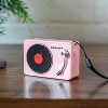 Crosley Mini Record Player Portable Bluetooth Speaker - Pink - image 2 of 4