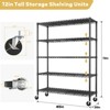 Height-Adjustable Garage Wire Shelving Unit - 2 of 4